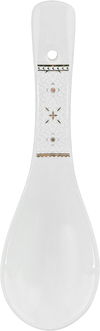 طقم سفرة بورسلان نقش ذهبي السيف غاليري، 65 قطعة، مستطيل - أبيض product image 16