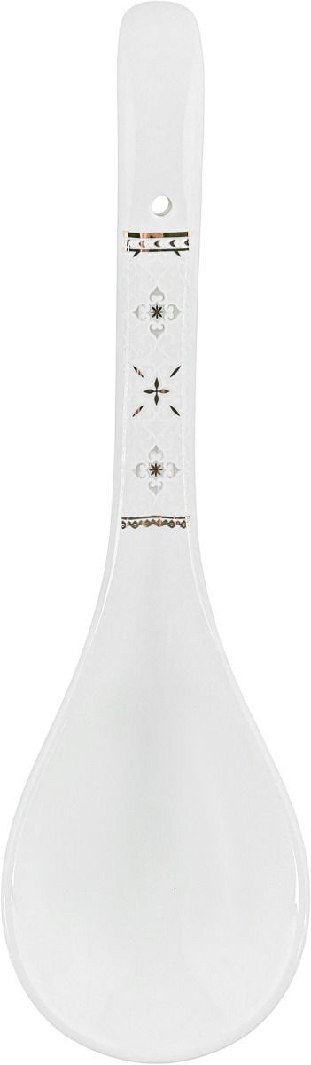 طقم سفرة بورسلان نقش ذهبي السيف غاليري، 65 قطعة، مستطيل - أبيض product image 17