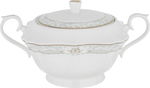 Alsaif Gallery Porcelain Dinner Set, 166 Pieces, Gold Engraving - White product image 10