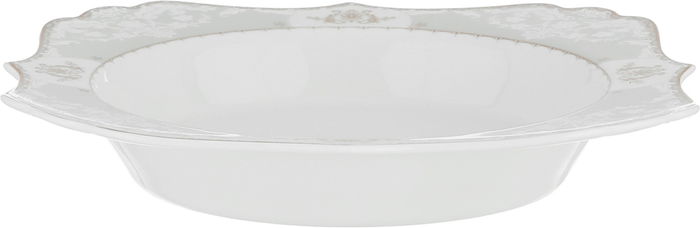 Alsaif Gallery Porcelain Dinner Set, 166 Pieces, Gold Engraving - White product image 6