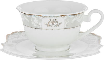 طقم سفرة بورسلان السيف غاليري، 166 قطعة، نقش ذهبي - ابيض product image 15