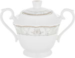 Alsaif Gallery Porcelain Dinner Set, 166 Pieces, Gold Engraving - White product image 7