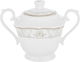 Alsaif Gallery Porcelain Dinner Set, 166 Pieces, Gold Engraving - White product image 7