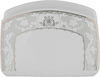Alsaif Gallery Porcelain Dinner Set, 166 Pieces, Gold Engraving - White product image 9