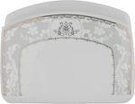 Alsaif Gallery Porcelain Dinner Set, 166 Pieces, Gold Engraving - White product image 9