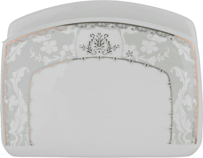 Alsaif Gallery Porcelain Dinner Set, 166 Pieces, Gold Engraving - White product image 9