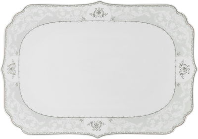 طقم سفرة بورسلان السيف غاليري، 166 قطعة، نقش ذهبي - ابيض product image 20