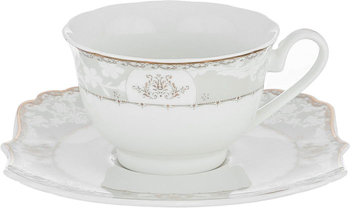 Alsaif Gallery Porcelain Dinner Set, 166 Pieces, Gold Engraving - White product image 17