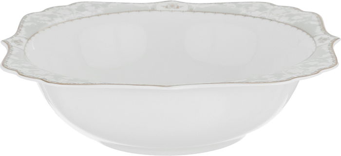 Alsaif Gallery Porcelain Dinner Set, 166 Pieces, Gold Engraving - White product image 14
