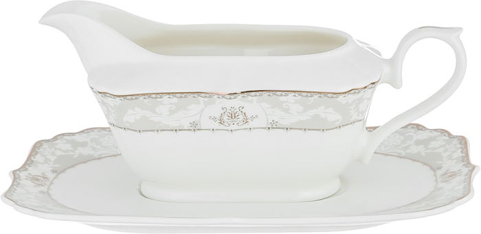 Alsaif Gallery Porcelain Dinner Set, 166 Pieces, Gold Engraving - White product image 18