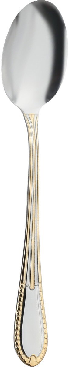 طقم ادوات مائدة ستانلس ستيل، 72 قطعة - فضي ذهبي product image 2