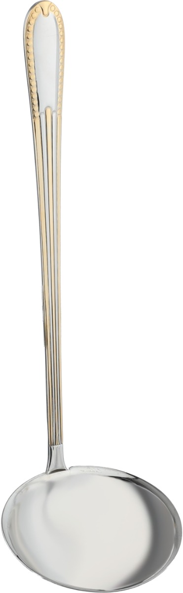 طقم ادوات مائدة ستانلس ستيل، 72 قطعة - فضي ذهبي product image 15