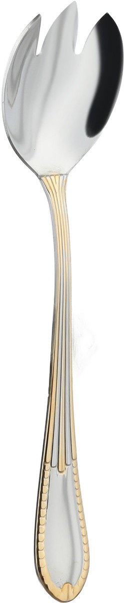 طقم ادوات مائدة ستانلس ستيل، 72 قطعة - فضي ذهبي product image 8