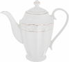 طقم سفرة بورسلان فيكتوريا السيف غاليري، 65 قطعة، منقوش، خط ذهبي - أبيض product image 2