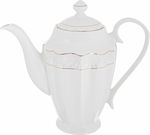 طقم سفرة بورسلان فيكتوريا السيف غاليري، 65 قطعة، منقوش، خط ذهبي - أبيض product image 2