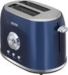 Edison TA1729D-GS Toaster, 800 Watt, 7 Temperature Settings, 2 Slices, Temperature Indicator - Navy product image 2