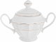 طقم سفرة بورسلان فيكتوريا السيف غاليري، 65 قطعة، منقوش، خط ذهبي - أبيض product image 16