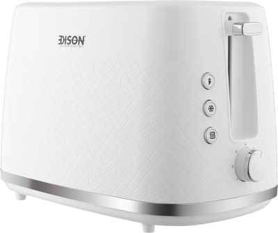 Edison Toaster, 800 Watt, 2 Slices, TA01320-GS- White product image 4