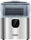 Edison IM-2510HB Ice Maker, 130 Watts, 2 Liters, Digital Display, Auto Clean - Silver product image 1