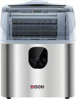 Edison IM-2510HB Ice Maker, 130 Watts, 2 Liters, Digital Display, Auto Clean - Silver product image 1