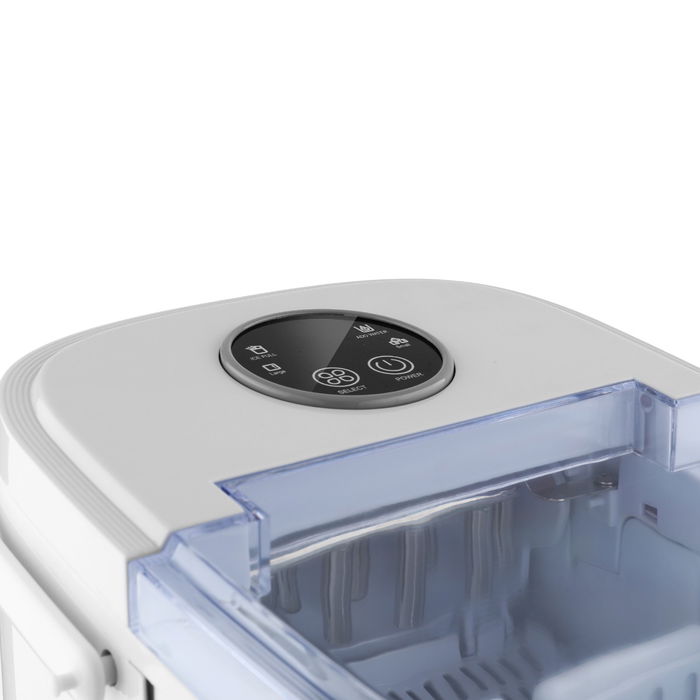 Edison IM-1215 Ice Maker, 130 Watts, 2.2 Liters, Digital Display, Auto Clean - White product image 4