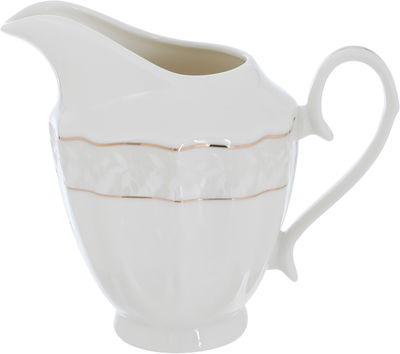 طقم سفرة بورسلان فيكتوريا السيف غاليري، 166 قطعة، منقوش، خط ذهبي - أبيض product image 4