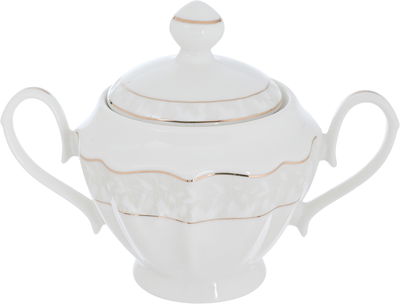 طقم سفرة بورسلان فيكتوريا السيف غاليري، 166 قطعة، منقوش، خط ذهبي - أبيض product image 7