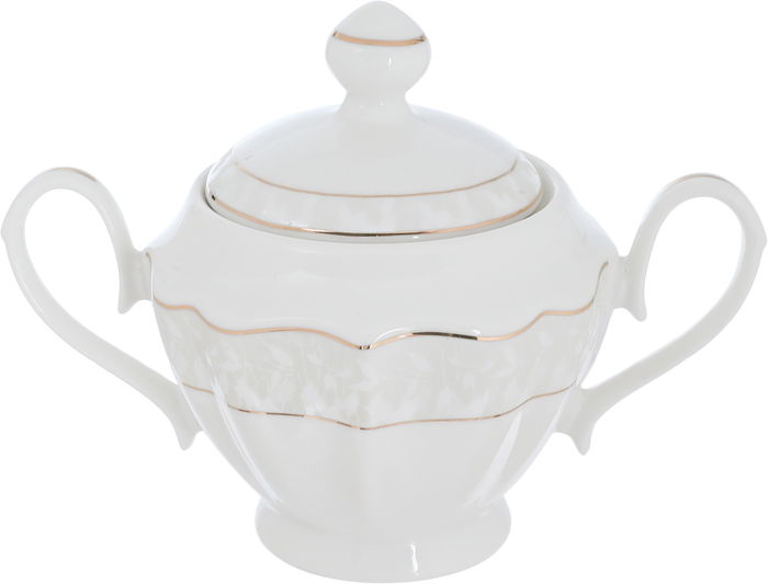 طقم سفرة بورسلان فيكتوريا السيف غاليري، 166 قطعة، منقوش، خط ذهبي - أبيض product image 7