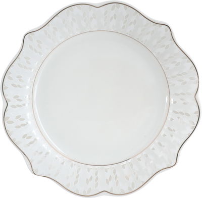 طقم سفرة بورسلان فيكتوريا السيف غاليري، 166 قطعة، منقوش، خط ذهبي - أبيض product image 19
