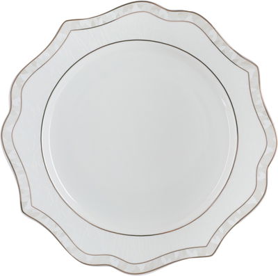 طقم سفرة بورسلان فيكتوريا السيف غاليري، 166 قطعة، منقوش، خط ذهبي - أبيض product image 18