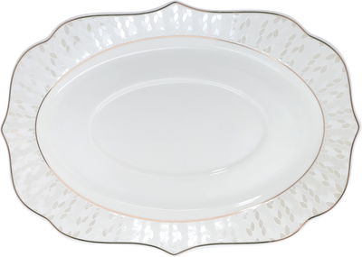 طقم سفرة بورسلان فيكتوريا السيف غاليري، 166 قطعة، منقوش، خط ذهبي - أبيض product image 24
