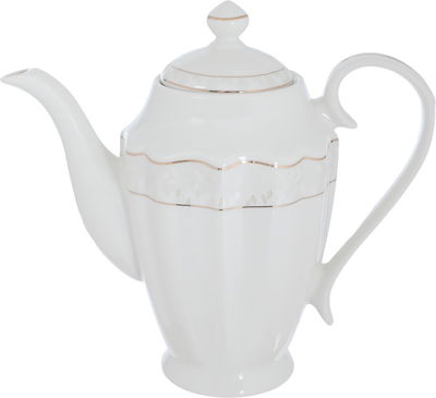 طقم سفرة بورسلان فيكتوريا السيف غاليري، 166 قطعة، منقوش، خط ذهبي - أبيض product image 21