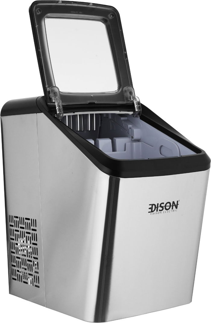 صانع ثلج إديسون، 130 واط، 2.8 لتر، IM2200-KC - فضي اسود product image 3