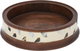 حافظة طعام خشب استيل العين الاندلسية، 21×21×20 سم - بني غامق ذهبي product image 2