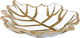 صحن حلا زجاج السيف غاليري، 5×18×23 سم، شكل ورق شجر - شفاف product image 2