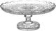 Glass dessert serving stand with Max Glass base, 30 x 30 x 15 cm - transparent product image 2