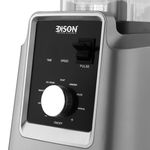 خلاط كهربائي إديسون رابتر، 1600 واط، 2 لتر، 6 شفرات، HS-209C - فضي اسود product image 3