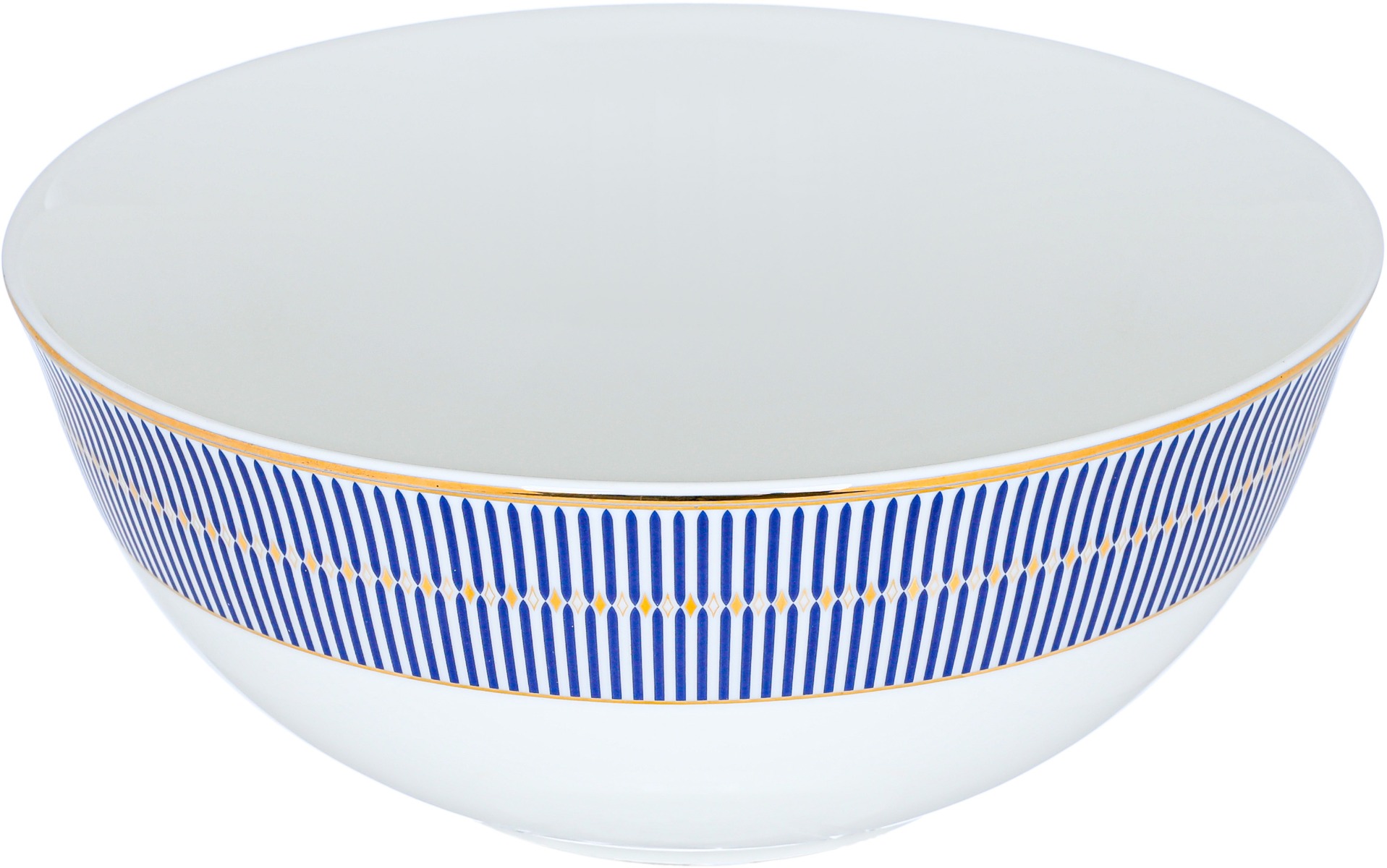 Al Saif Gallery porcelain dining set, 60 pieces - white and blue product image 9