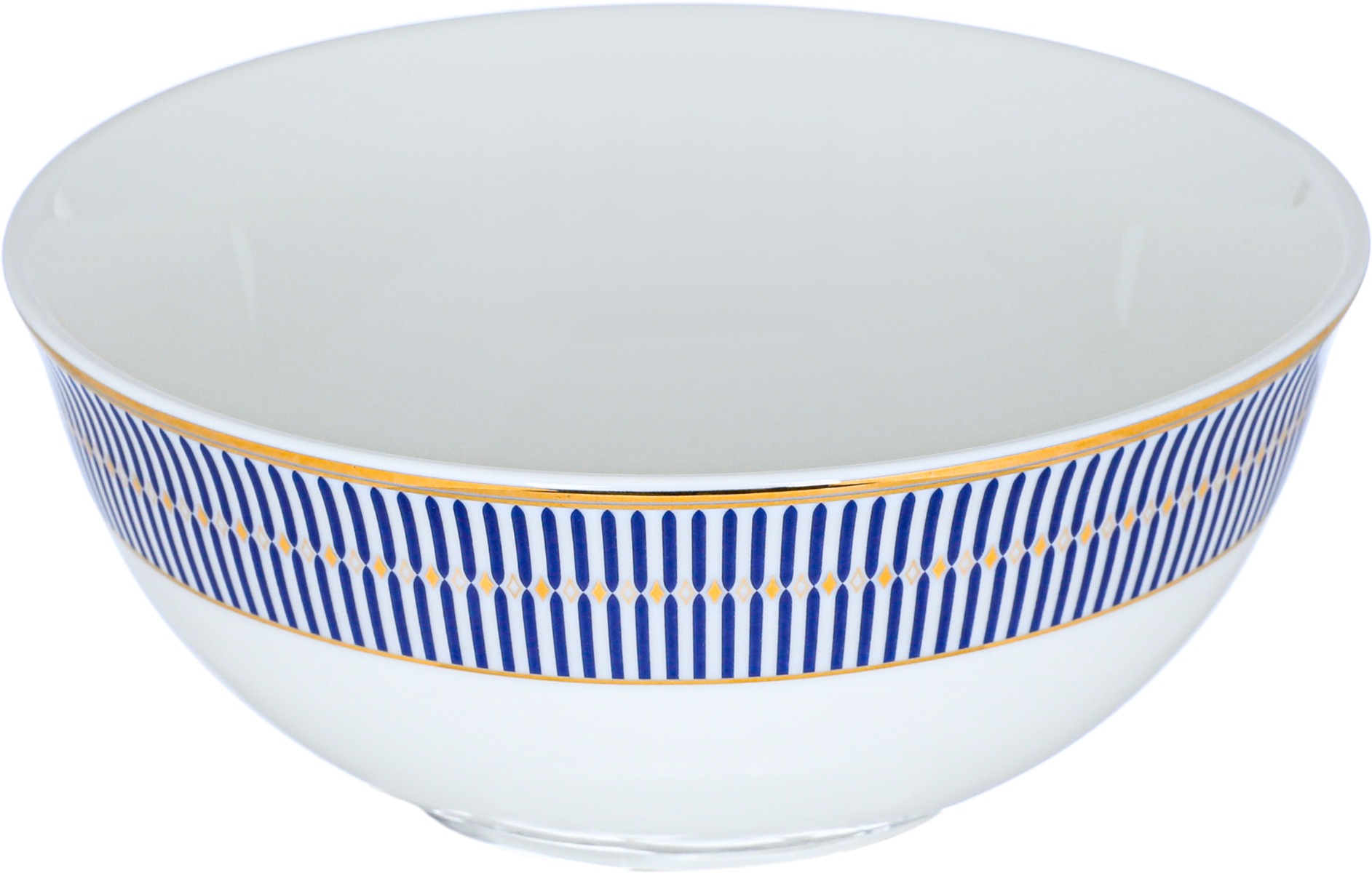 Al Saif Gallery porcelain dining set, 60 pieces - white and blue product image 3
