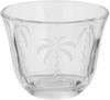 Al Saif Gallery Glass Cups and Saucers Set, 18 Pieces, with Saucers - Clear product image 3