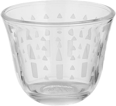 Al Saif Gallery Glass Cups and Saucers Set, 18 Pieces, with Saucers - Clear product image 2
