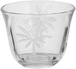 Al Saif Gallery Glass Cups and Saucers Set, 18 Pieces, with Saucers - Clear product image 2