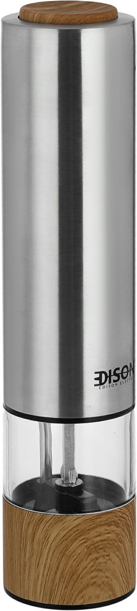 Edison MG705C/S Spice Grinder, 2.4W, 60ml, 2 Grind Settings - Wood Silver product image 2