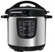 Pressure Pot Edison Pro Electric Pressure Pot, Granite Inner Pot, 1200 watt, 8L, 10 Cooking Functions, GT809-W - Silver Black product image 2