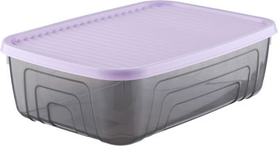 طقم حافظات تخزين طعام بلاستيك هيرفين، 5 قطع، مستطيل - متعدد الالوان product image 2