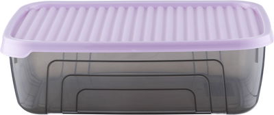 طقم حافظات تخزين طعام بلاستيك هيرفين، 5 قطع، مستطيل - متعدد الالوان product image 8