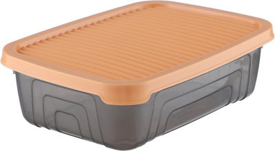 طقم حافظات تخزين طعام بلاستيك هيرفين، 5 قطع، مستطيل - متعدد الالوان product image 9