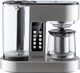 Edison SCM-11003B Distilled Coffee Maker, 1.7/0.8L, 1000-1200W, Digital Display - Silver Black product image 4