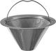 Edison SCM-11003B Distilled Coffee Maker, 1.7/0.8L, 1000-1200W, Digital Display - Silver Black product image 9