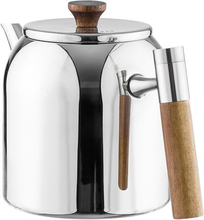 براد ستاينلس استيل السيف غاليري، 1.2 لتر، يد خشبي - فضي لامع product image 2